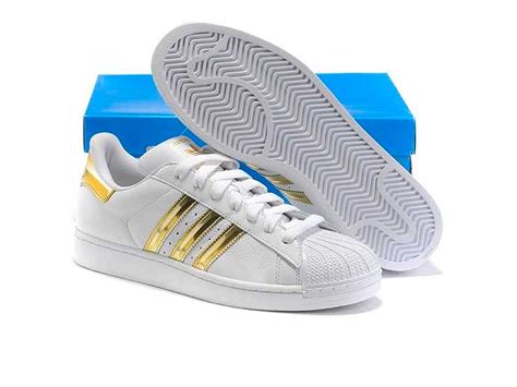 adidas superstar white and gold first copy|adidas superstar shoes 22 colors.